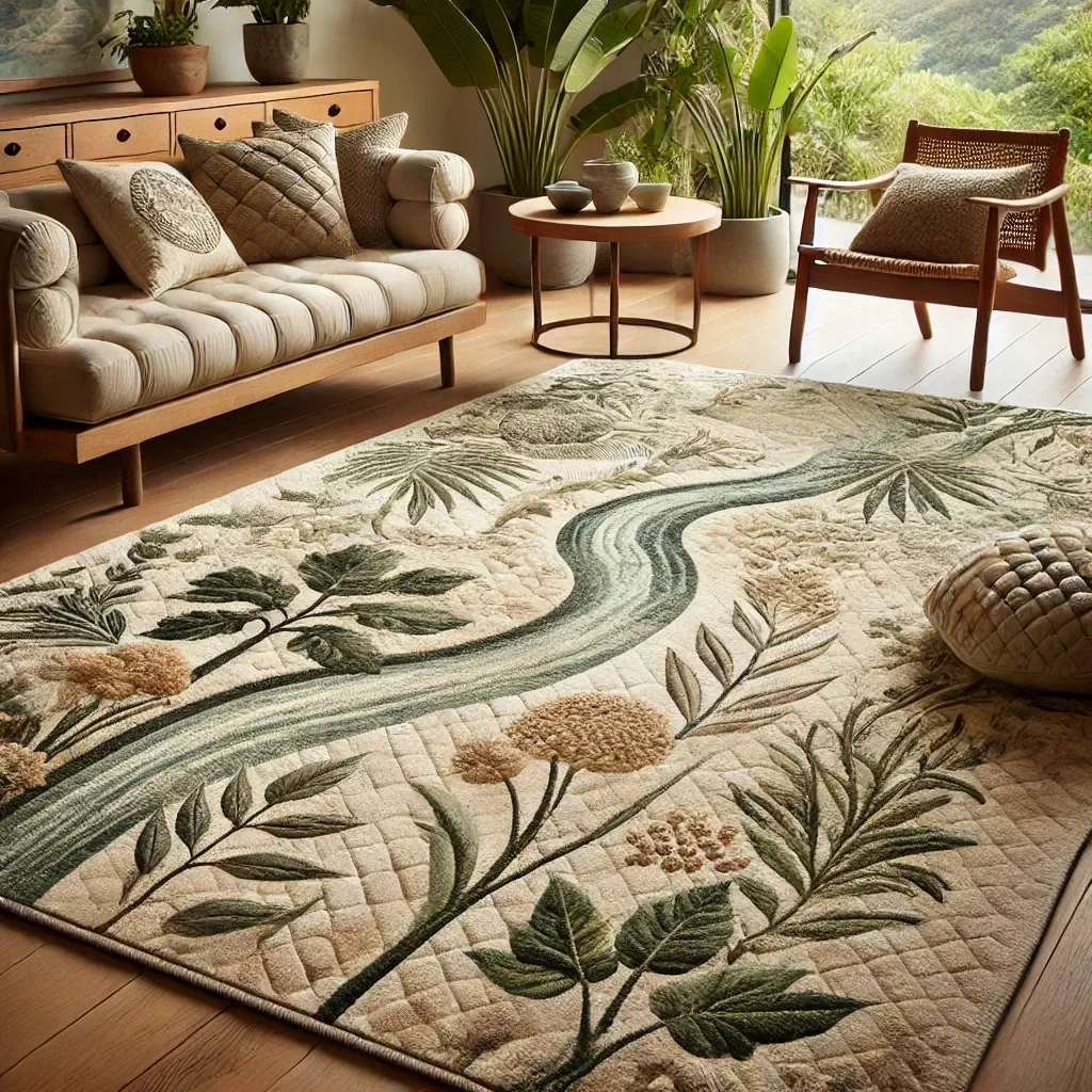 Tufting nature tapis